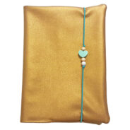 Windeltasche Kunstleder Gold