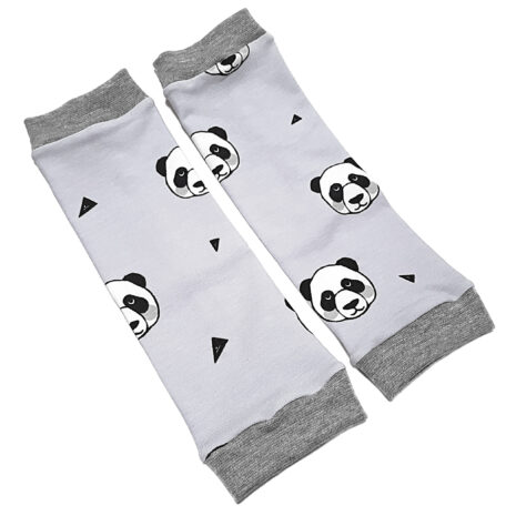 Stulpen Panda Grau
