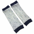 Stulpen Pfeile Glitzer Blau