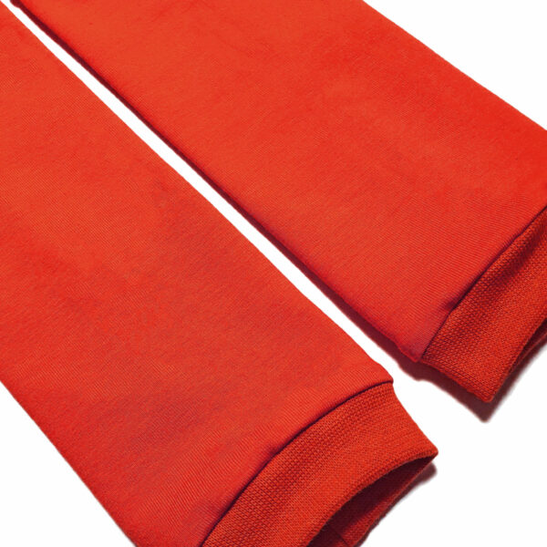 Stulpen Einfarbig Rot Details