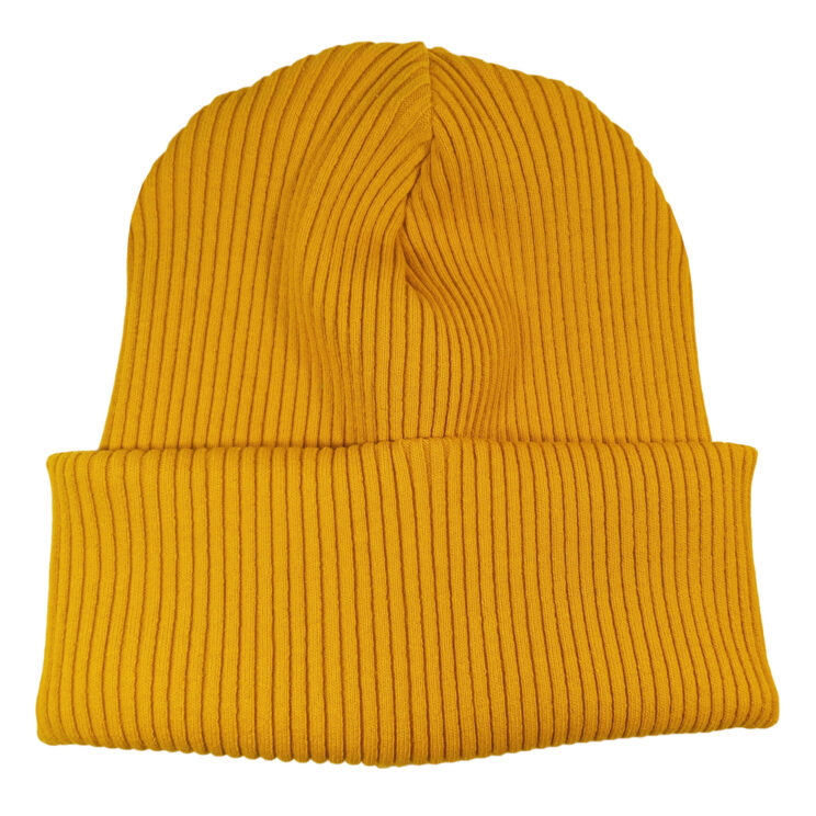 Hipster Mütze gelb